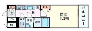 プレサンスOSAKA DOMECITYビーツの物件間取画像